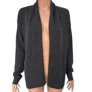 Banana Republic Women’s Open Cardigan Sweater w/ Side Zips. Grey. XS